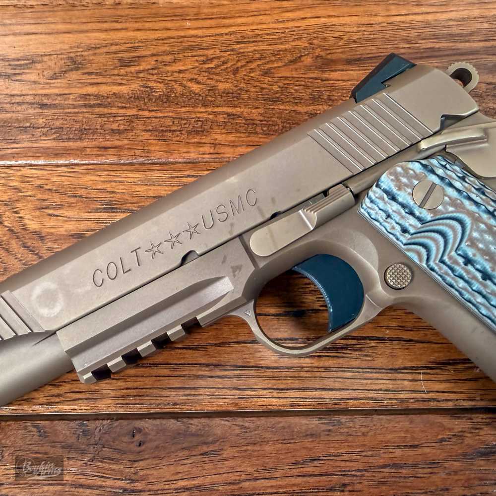 RARE Colt M4591 CQBP PROTOTYPE IonBond Zinc Brown Colt Archive Letter!  -img-3