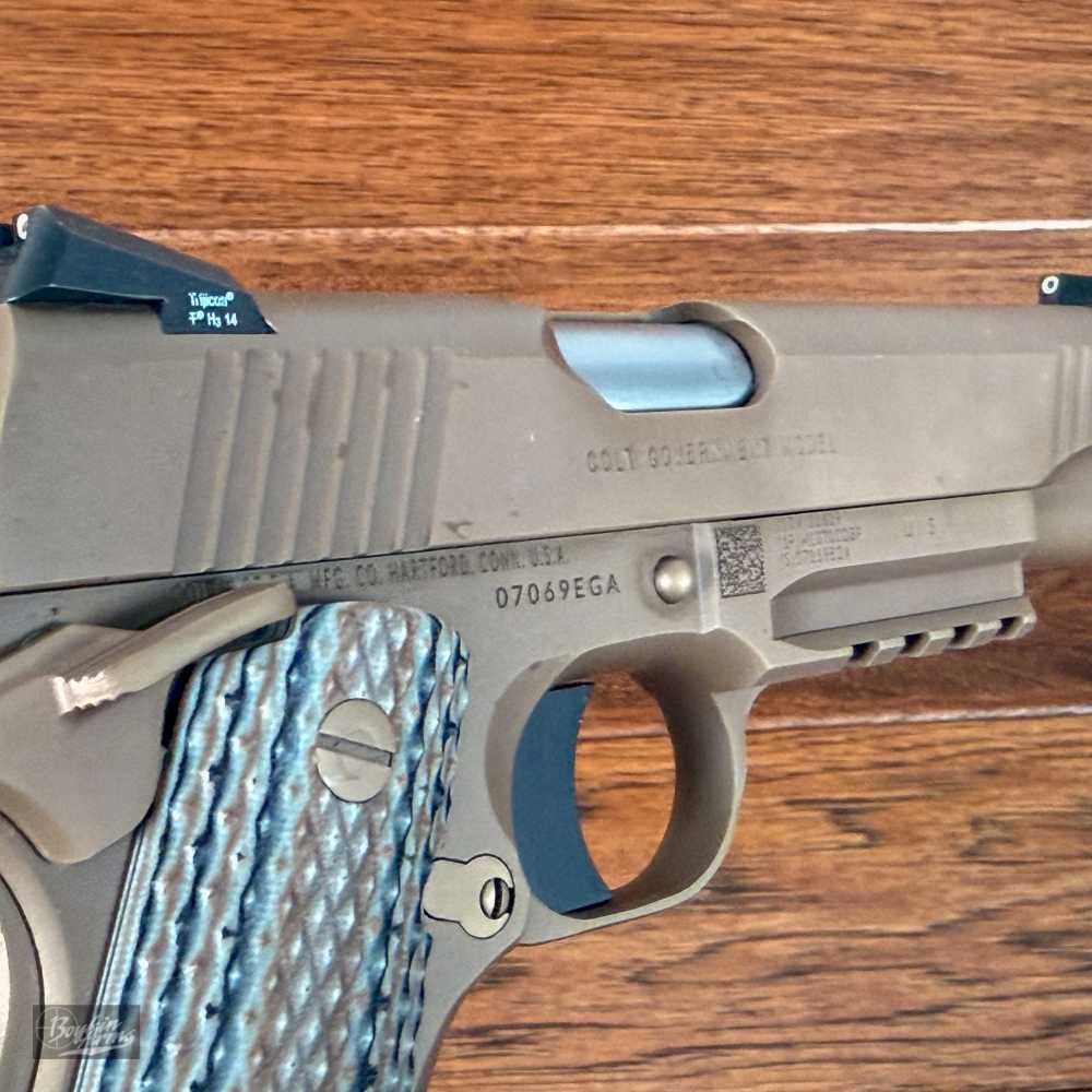 RARE Colt M4591 CQBP PROTOTYPE IonBond Zinc Brown Colt Archive Letter!  -img-14
