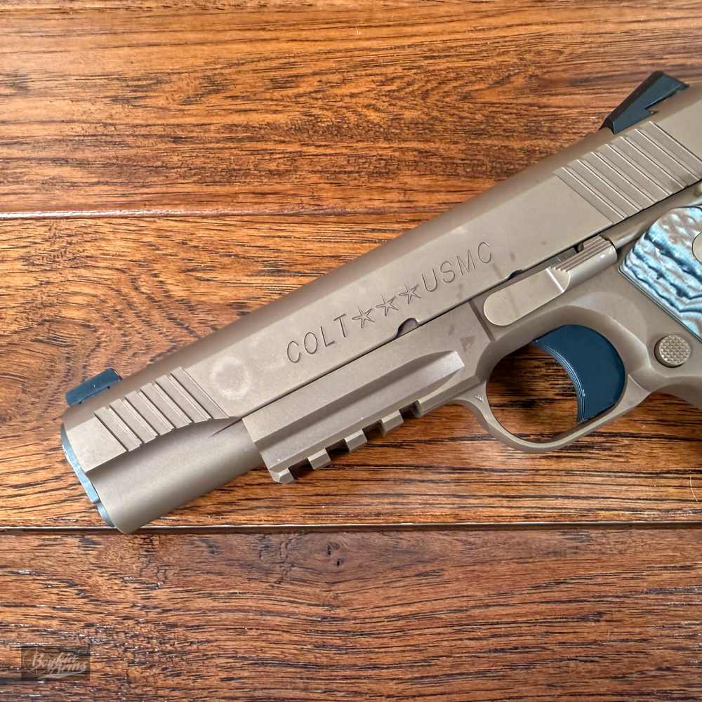 RARE Colt M4591 CQBP PROTOTYPE IonBond Zinc Brown Colt Archive Letter!  -img-2