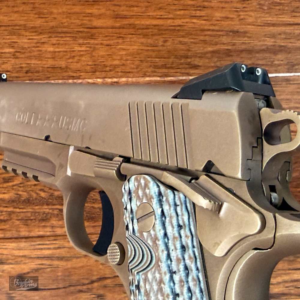 RARE Colt M4591 CQBP PROTOTYPE IonBond Zinc Brown Colt Archive Letter!  -img-10