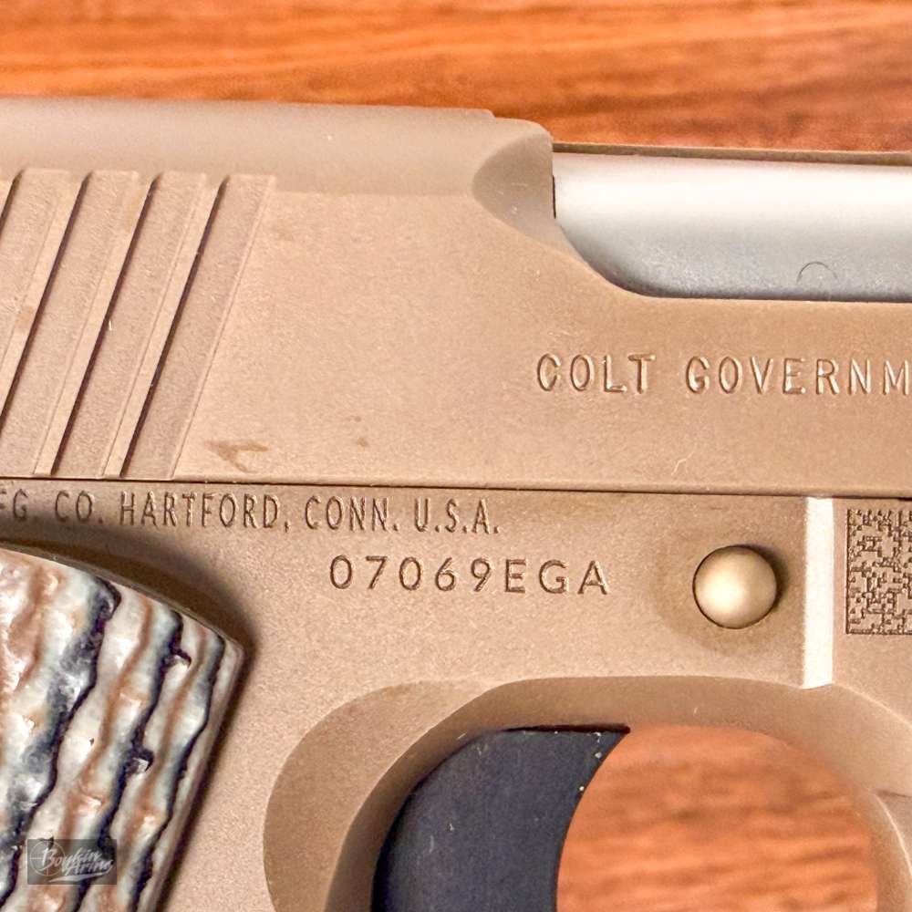 RARE Colt M4591 CQBP PROTOTYPE IonBond Zinc Brown Colt Archive Letter!  -img-26