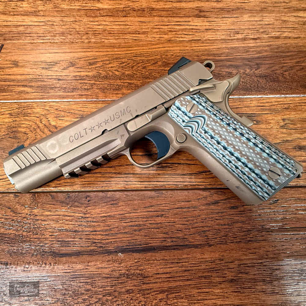 RARE Colt M4591 CQBP PROTOTYPE IonBond Zinc Brown Colt Archive Letter!  -img-1