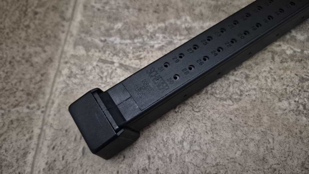 SCHERER 33RD GLOCK MAGAZINE 9MM PRE-BAN 17 17L 19 26 34 HAPPY STICK-img-2