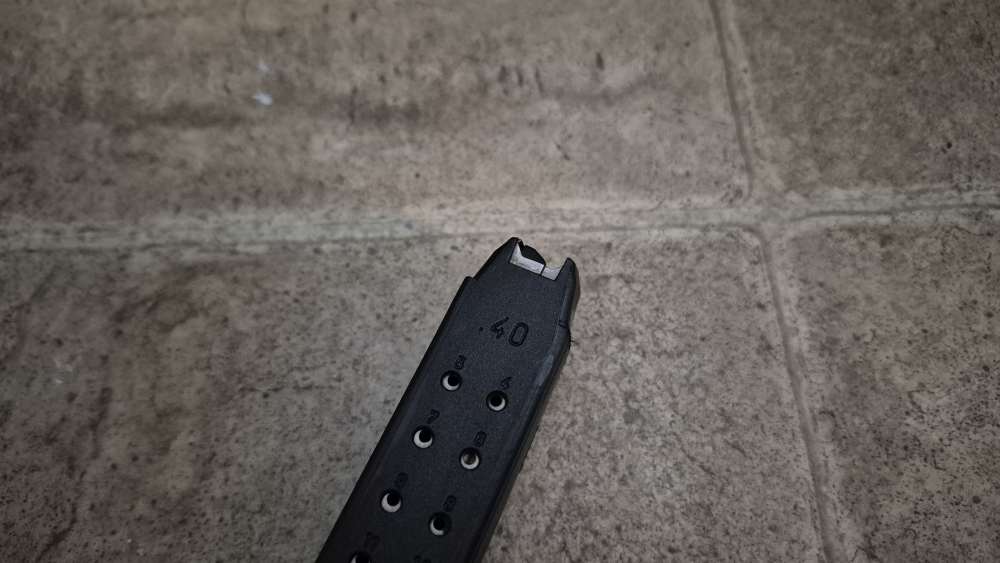 GLOCK SQUARE NOTCH 15RD 40S&W MAGAZINE PRE-BAN FACTORY-img-2
