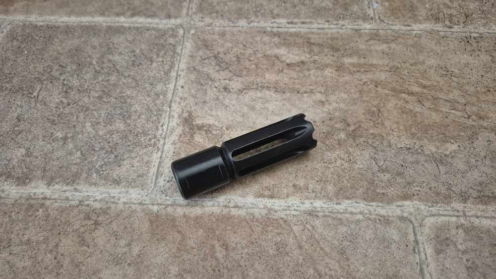 7.62NATO 308WIN MUZZLE BRAKE S&W M&P 10 AR-10 LIKE SUREFIRE AAC KAC  -img-4