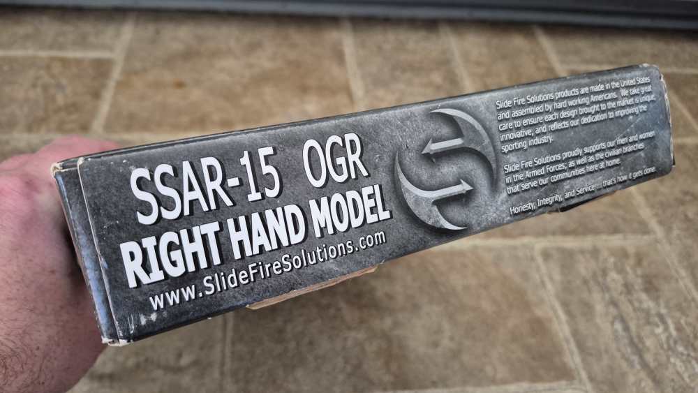 SLIDEFIRE BUMPSTOCK NIB AR15 223 5.56 COLT DPMS AR-15-img-3