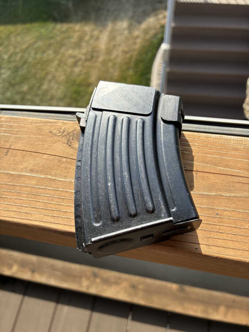 Polish Radom Circle 11 Military 10 Round Blank Firing Magazine 7.62 RARE -img-1
