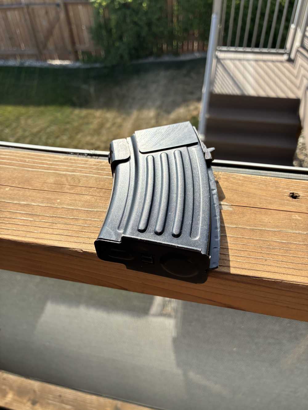 Polish Radom Circle 11 Military 10 Round Blank Firing Magazine 7.62 RARE -img-0