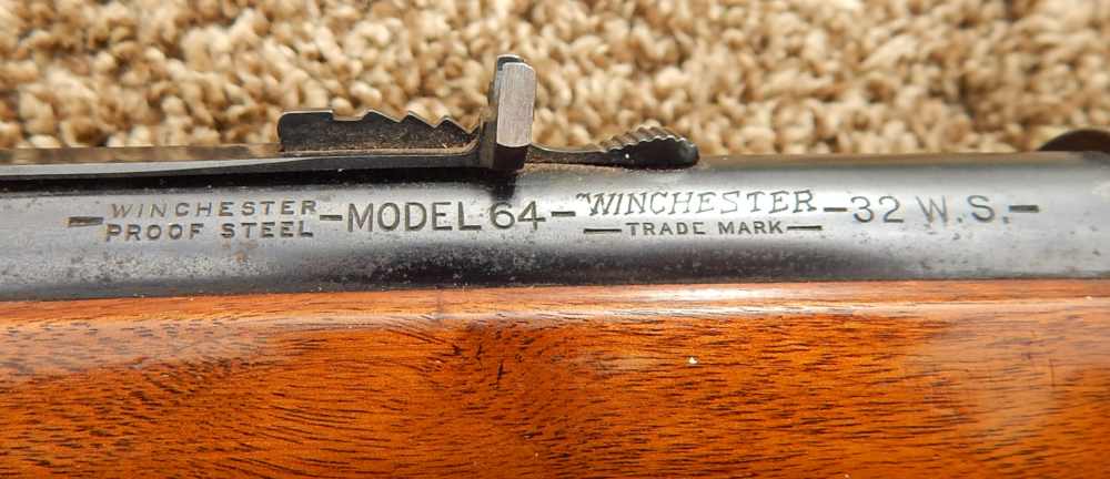 Winchester Model 64 sporting rifle, .32 Win. Special – 1938-img-35