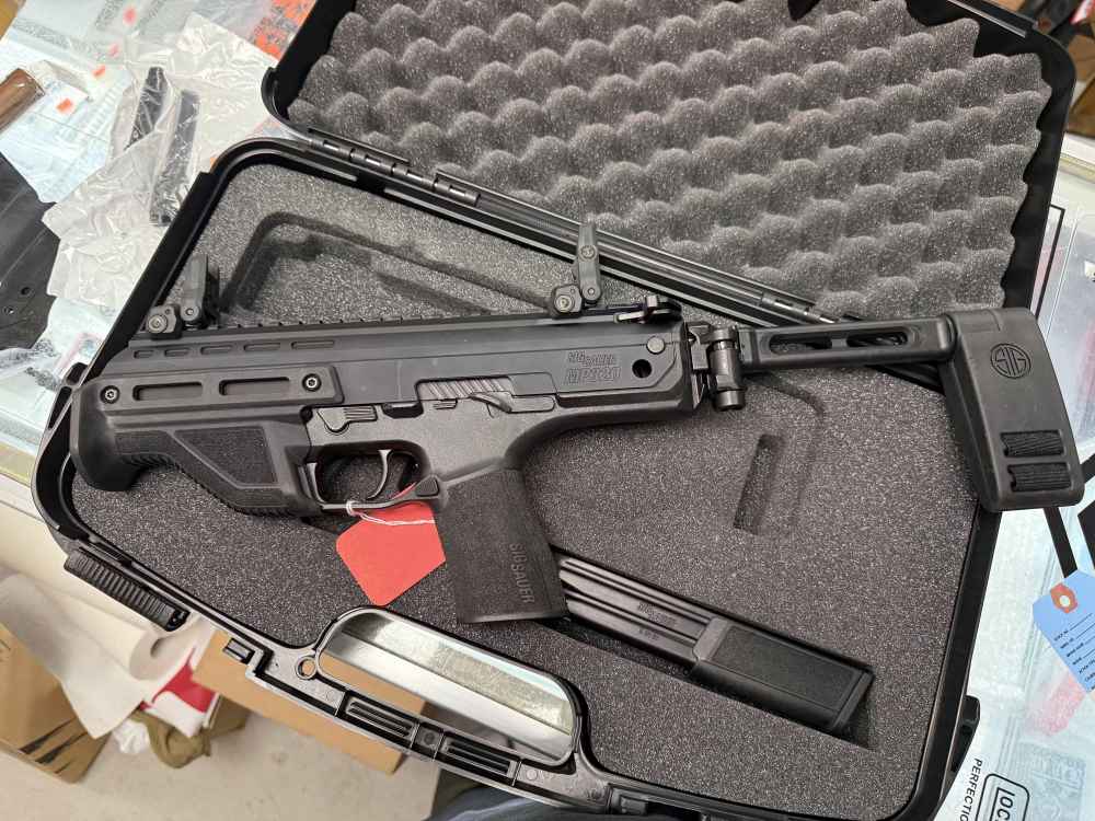Gently Used Sig MP320 9mm Rare Military Over run Chassis for P320 1 of 300-img-1
