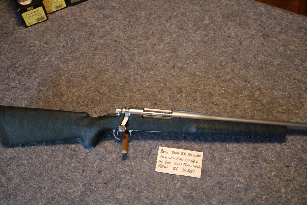 Remington 700 Stainless 5R 300 win. 26" barrel Generation 1 -img-0