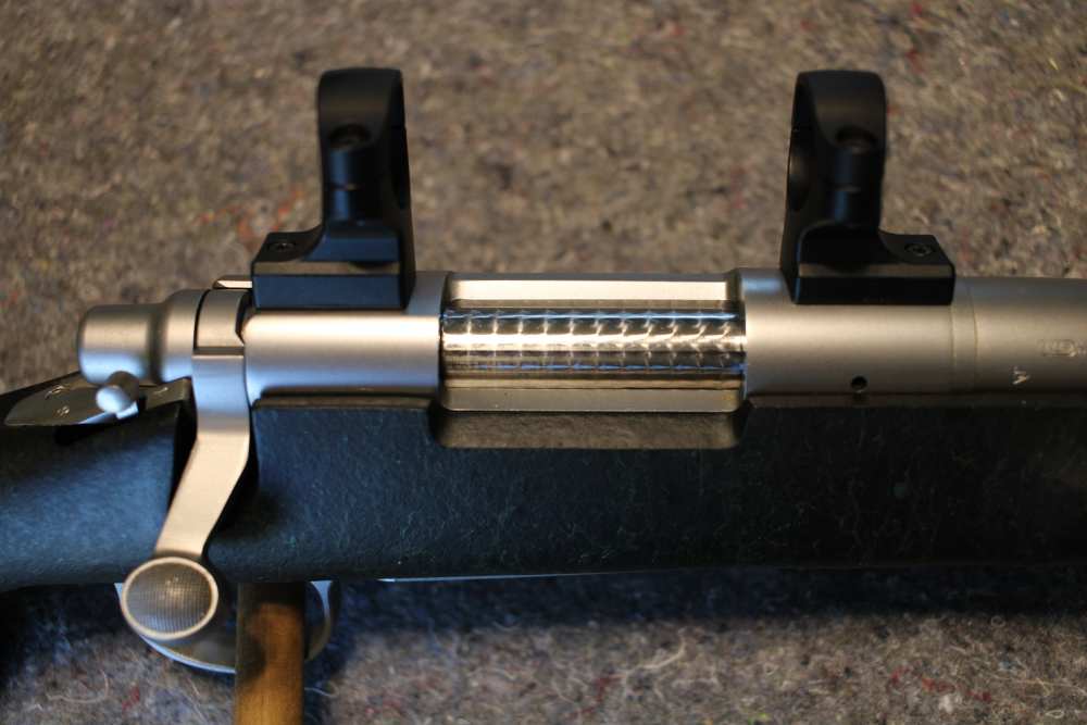 Remington 700 Stainless 5R 223 Green web stock, factory box, 1st Generation-img-4