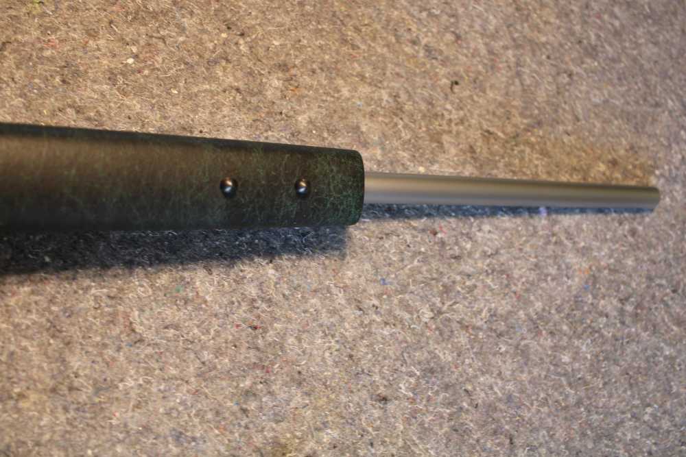Remington 700 Stainless 5R 223 Green web stock, factory box, 1st Generation-img-11