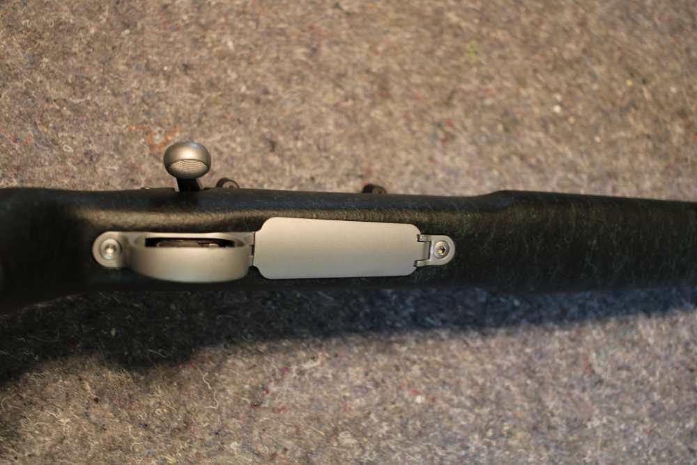 Remington 700 Stainless 5R 223 Green web stock, factory box, 1st Generation-img-12