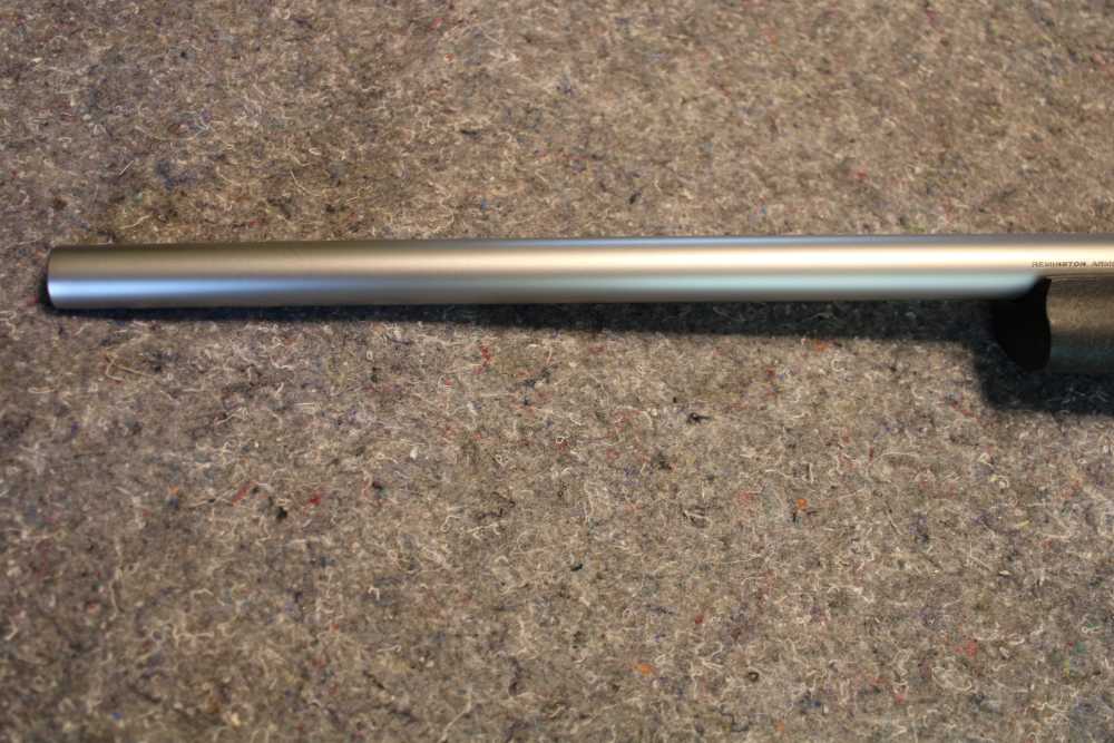 Remington 700 Stainless 5R 223 Green web stock, factory box, 1st Generation-img-8