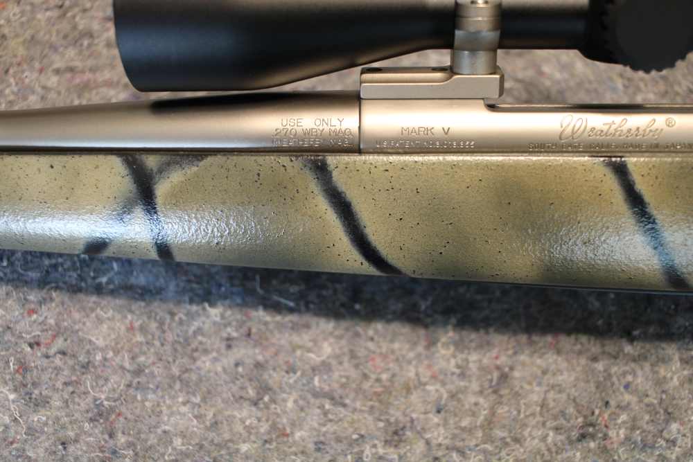 Weatherby Mark V Alaskan 270 WBY 26", Mint condition. Original factory box.-img-16
