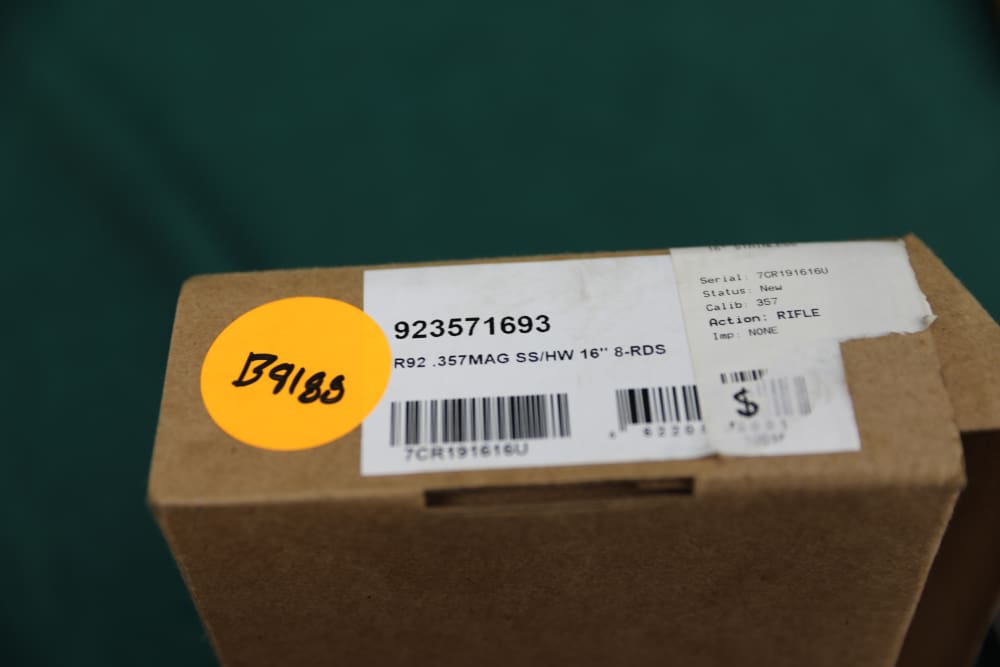 B9188* Rossi R92 Carbine 38 SPL 16.5" Nickel -img-8