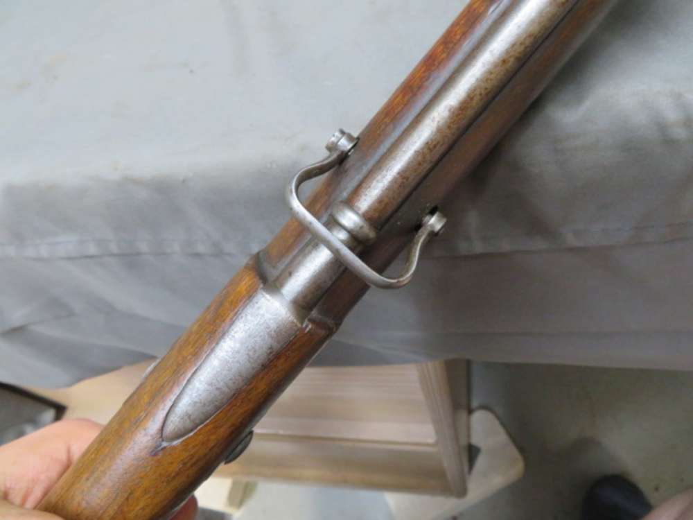 ANTIQUE SWISS MODEL 1851 FELDSTUTZER FEDERAL RIFLE-10.4MM PERCUSSION-img-23