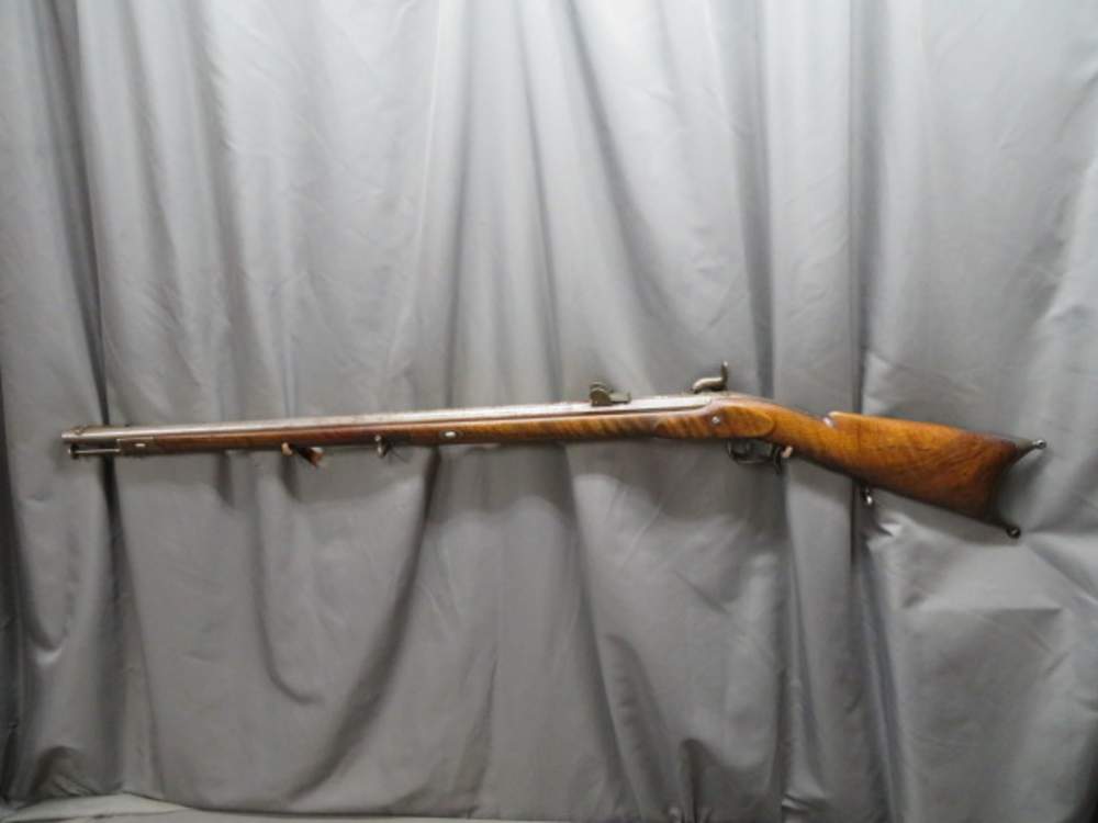 ANTIQUE SWISS MODEL 1851 FELDSTUTZER FEDERAL RIFLE-10.4MM PERCUSSION-img-3