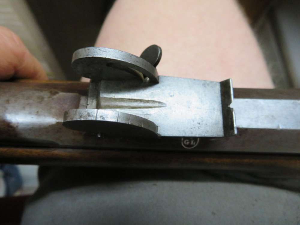 ANTIQUE SWISS MODEL 1851 FELDSTUTZER FEDERAL RIFLE-10.4MM PERCUSSION-img-20