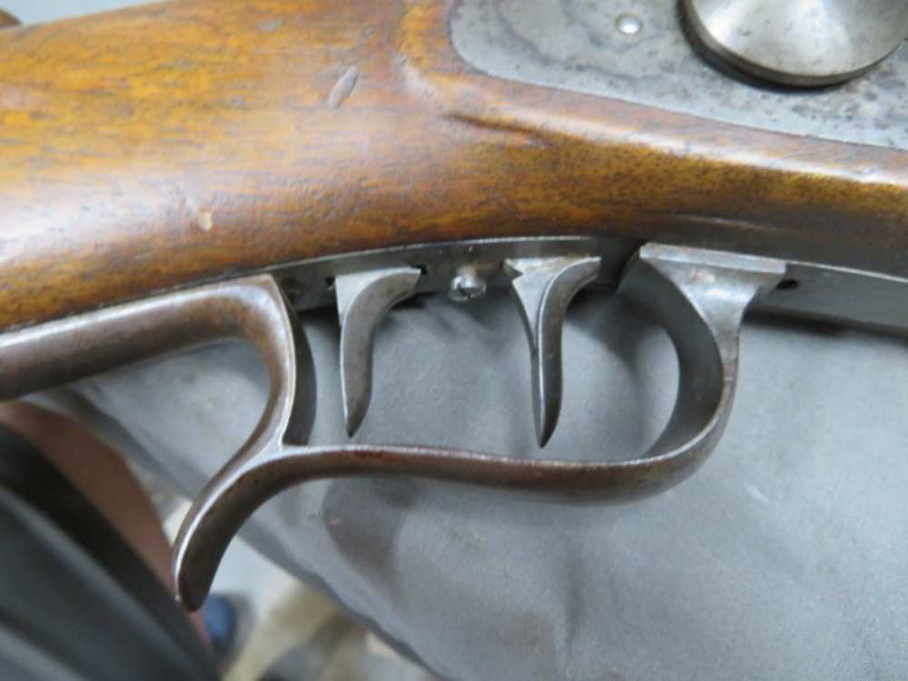 ANTIQUE SWISS MODEL 1851 FELDSTUTZER FEDERAL RIFLE-10.4MM PERCUSSION-img-7