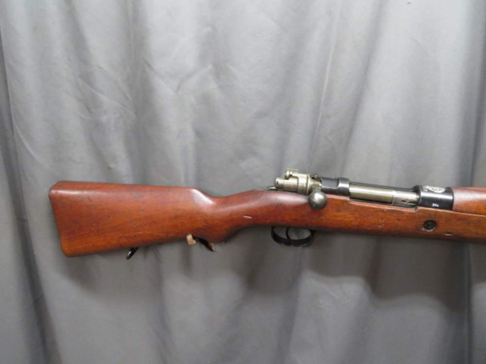 BELGIAN CONGO FN MODEL 1924 MAUSER .22 TRAINING RIFLE-MATCHING-NICE CREST-img-2
