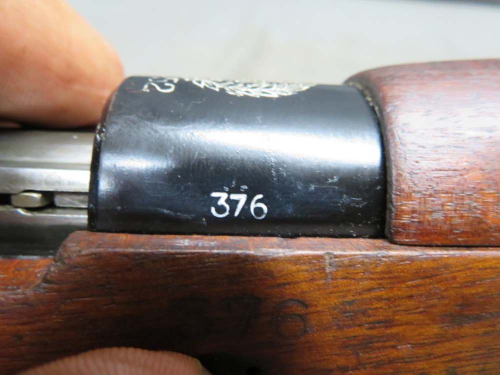 BELGIAN CONGO FN MODEL 1924 MAUSER .22 TRAINING RIFLE-MATCHING-NICE CREST-img-9