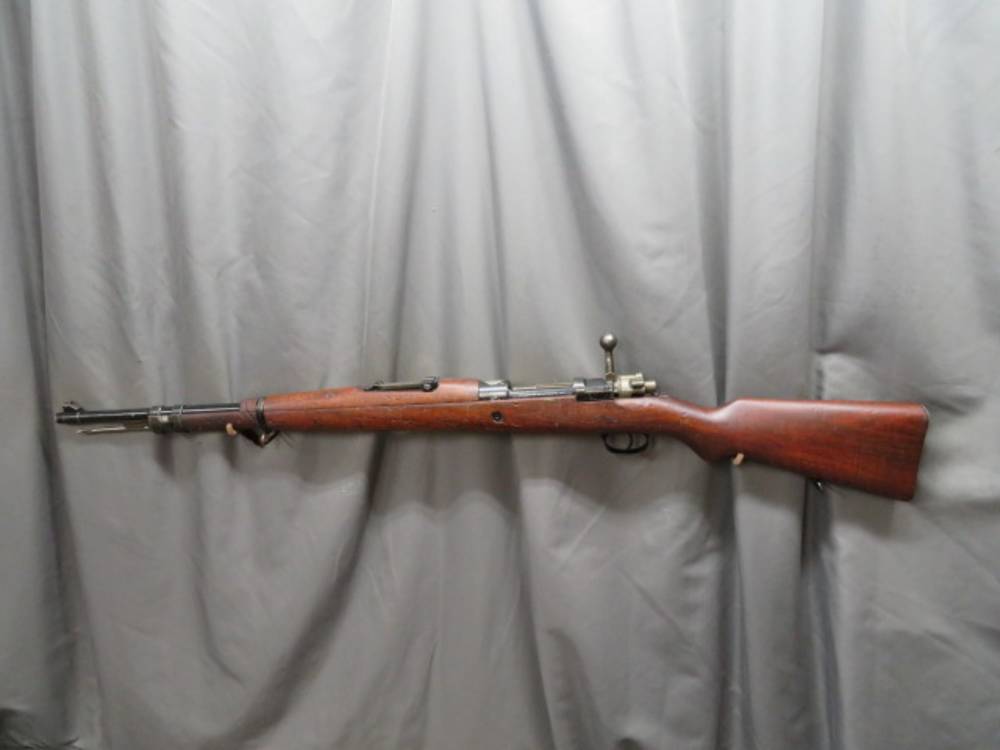 BELGIAN CONGO FN MODEL 1924 MAUSER .22 TRAINING RIFLE-MATCHING-NICE CREST-img-4