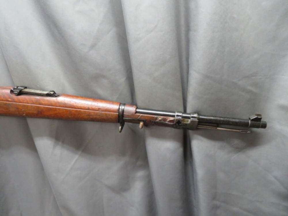 BELGIAN CONGO FN MODEL 1924 MAUSER .22 TRAINING RIFLE-MATCHING-NICE CREST-img-3