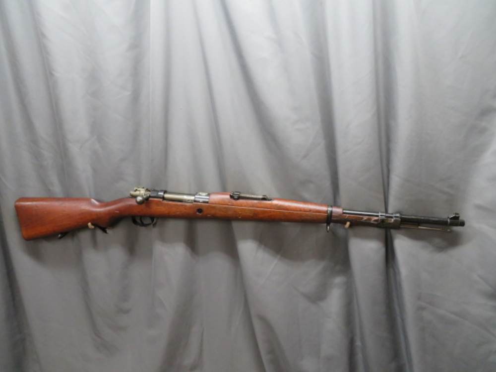 BELGIAN CONGO FN MODEL 1924 MAUSER .22 TRAINING RIFLE-MATCHING-NICE CREST-img-1