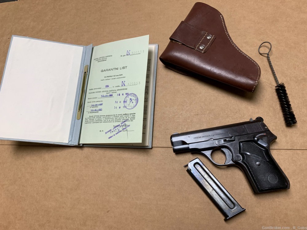 Crvena Zastava Yugo M70 7.65 /.32 acp pistol-img-4