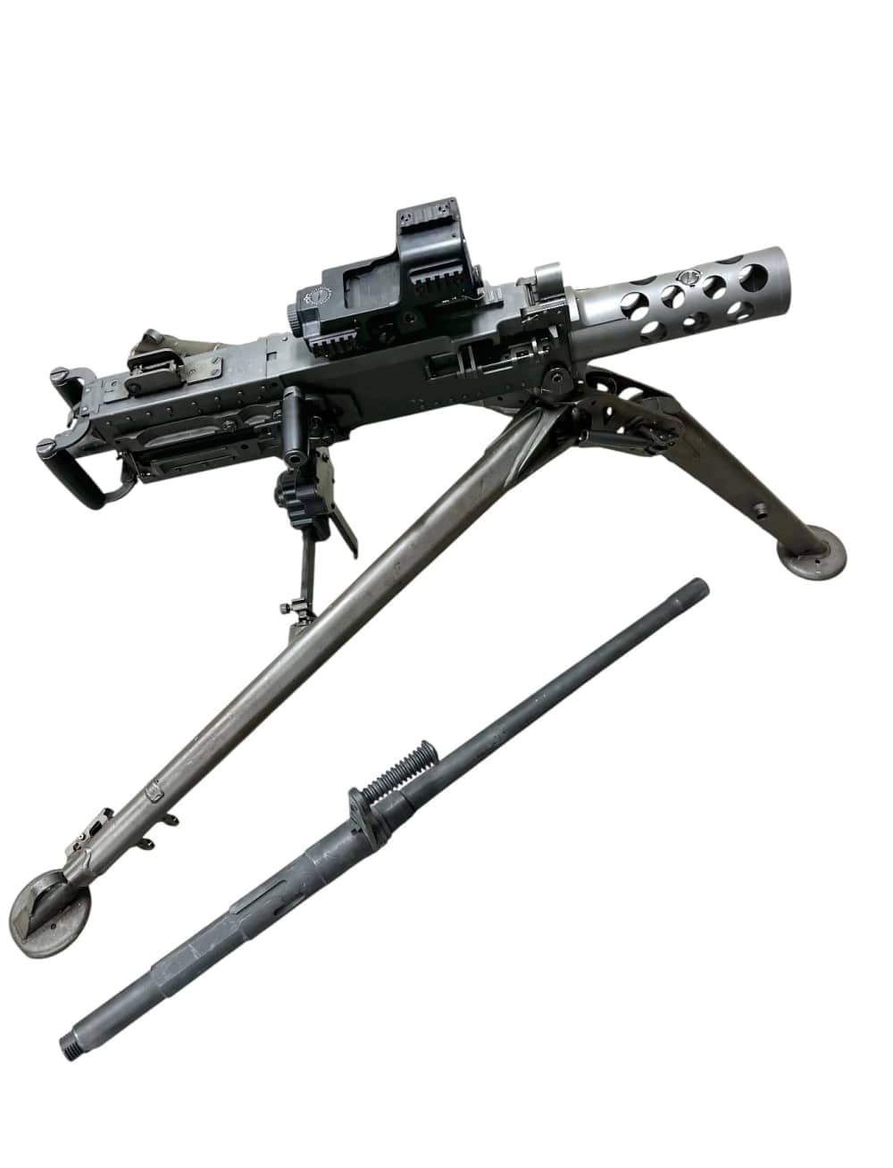 Transferable Ramo M2HB CQB “Quick Change Barrel” belt fed  deployment case-img-1