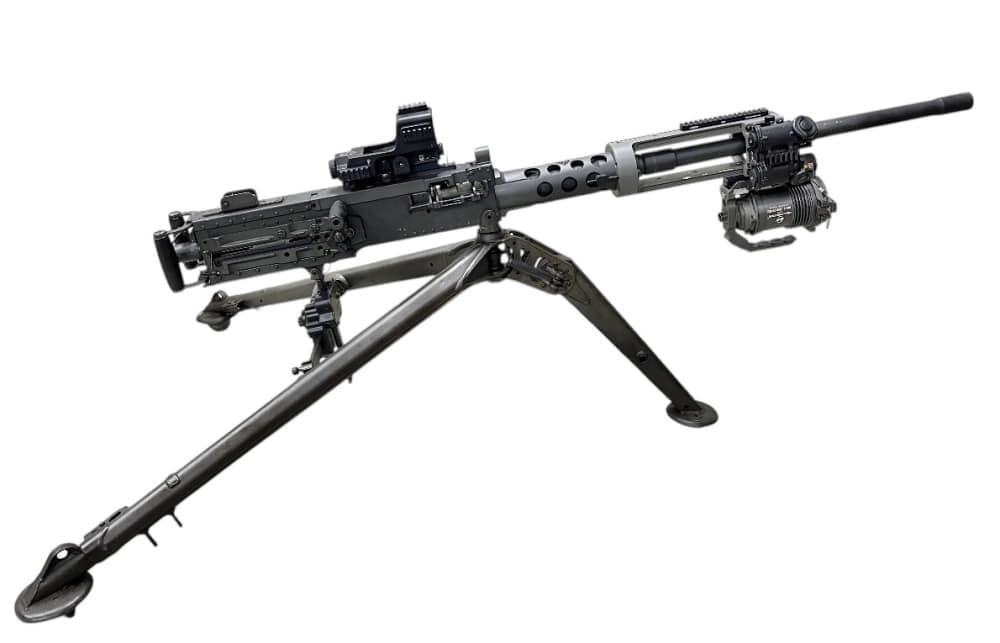 Transferable Ramo M2HB CQB “Quick Change Barrel” belt fed  deployment case-img-0