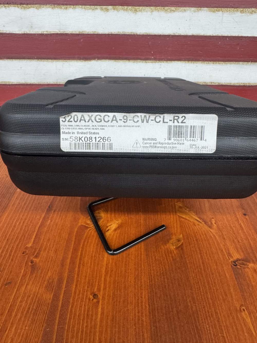 DISCONTINUED Sig Sauer P320 AXG Classic- Org Box Grey Guns Trigger 3 mags-img-11