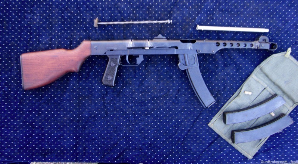 PPS43/52 Wood stock Sudayev parts kit w/choice; 9mm or .30 Tok BARREL &mags-img-0