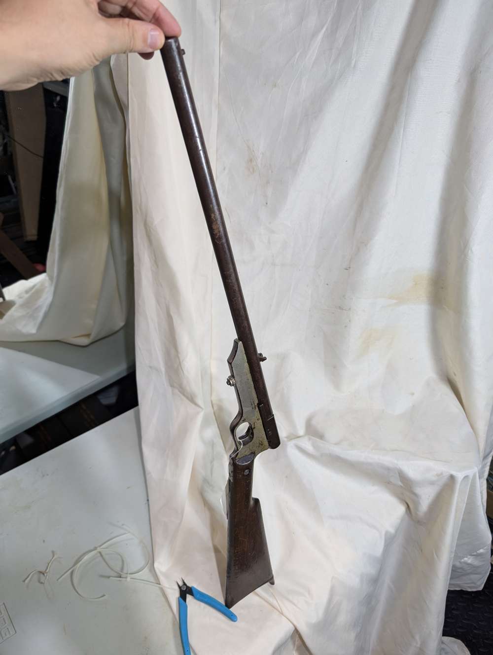 Quackenbush vintage .22 rifle-img-4