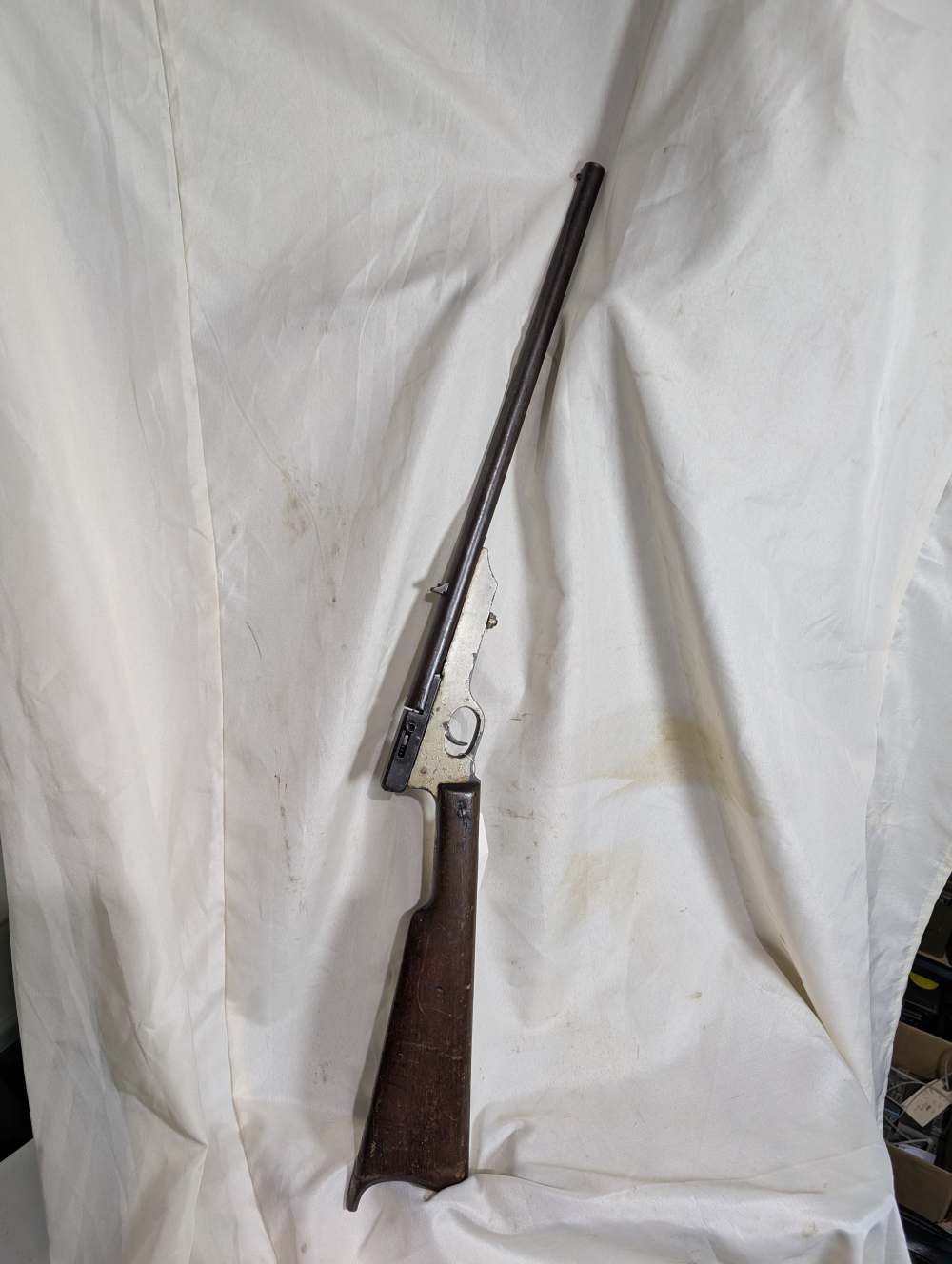Quackenbush vintage .22 rifle-img-0