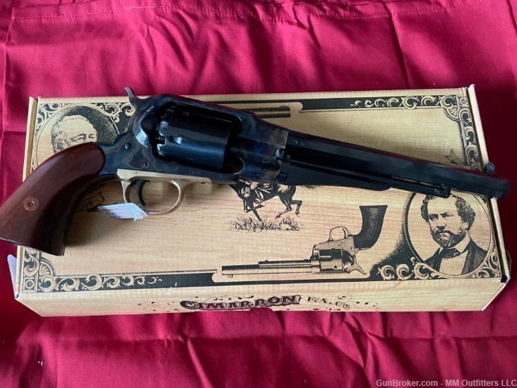 Cimarron 1858 Remington Case Hardened .44 BP CA107BOO CD NIB No CC Fees-img-1