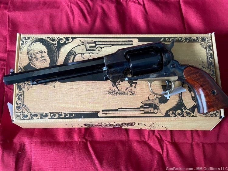Cimarron 1858 Remington Case Hardened .44 BP CA107BOO CD NIB No CC Fees-img-0