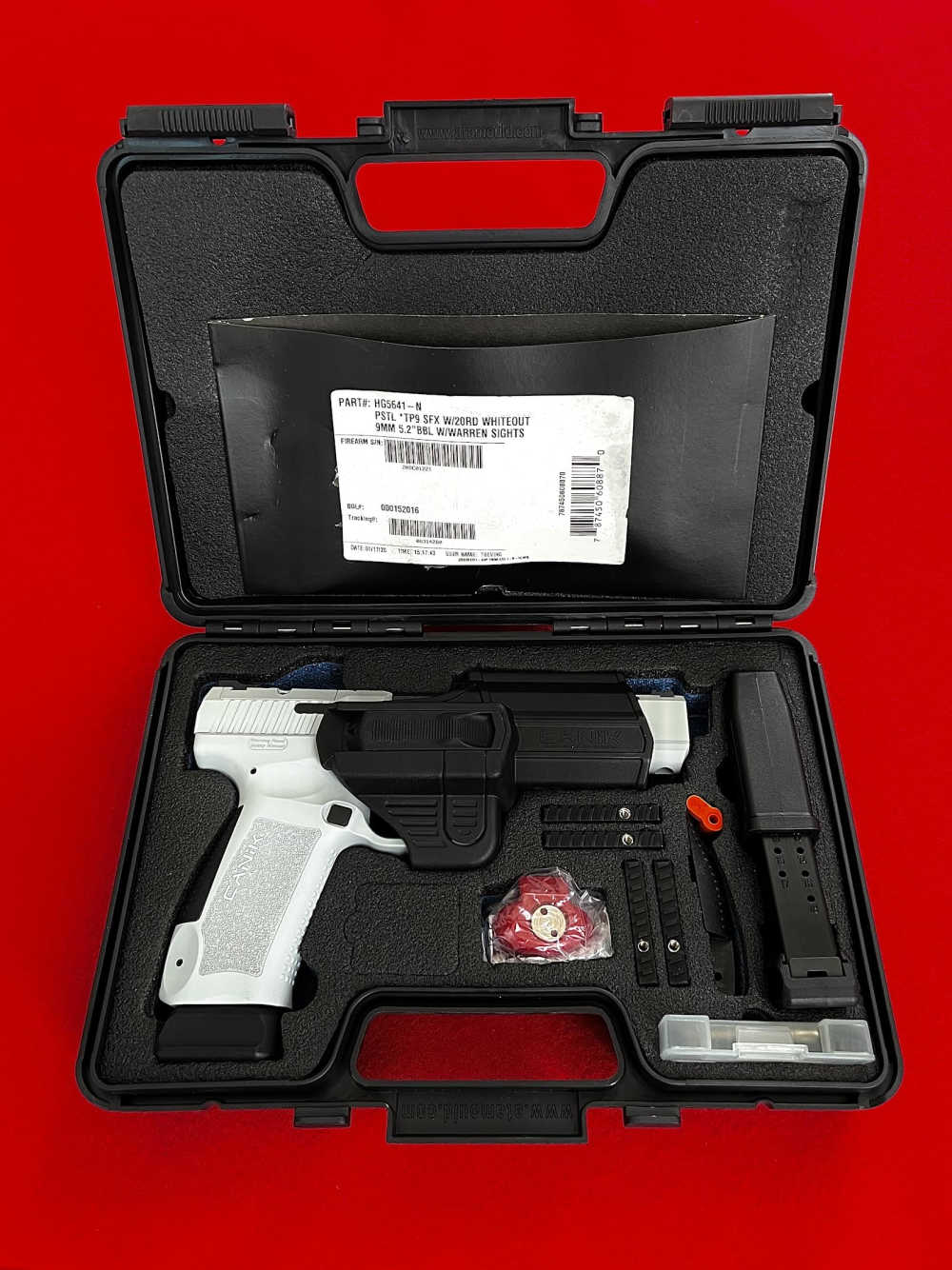 Canik TP9SFX White Out Edition 9mm - RARE - Ltd run of 2000 !-img-10