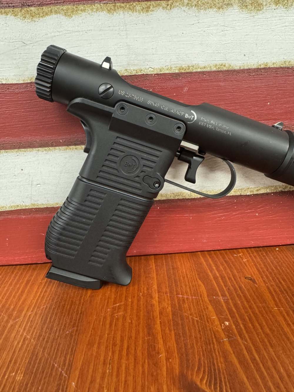 B&T Station SIX-45 – .45 ACP – Suppressed Pistol-img-2