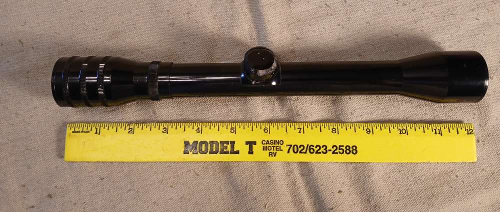 Universal 4x32 Rifle Scope Japan vintage Fine Cross Hairs very nice #10-img-0