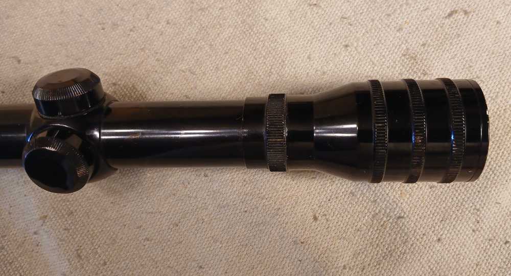 Universal 4x32 Rifle Scope Japan vintage Fine Cross Hairs very nice #10-img-4