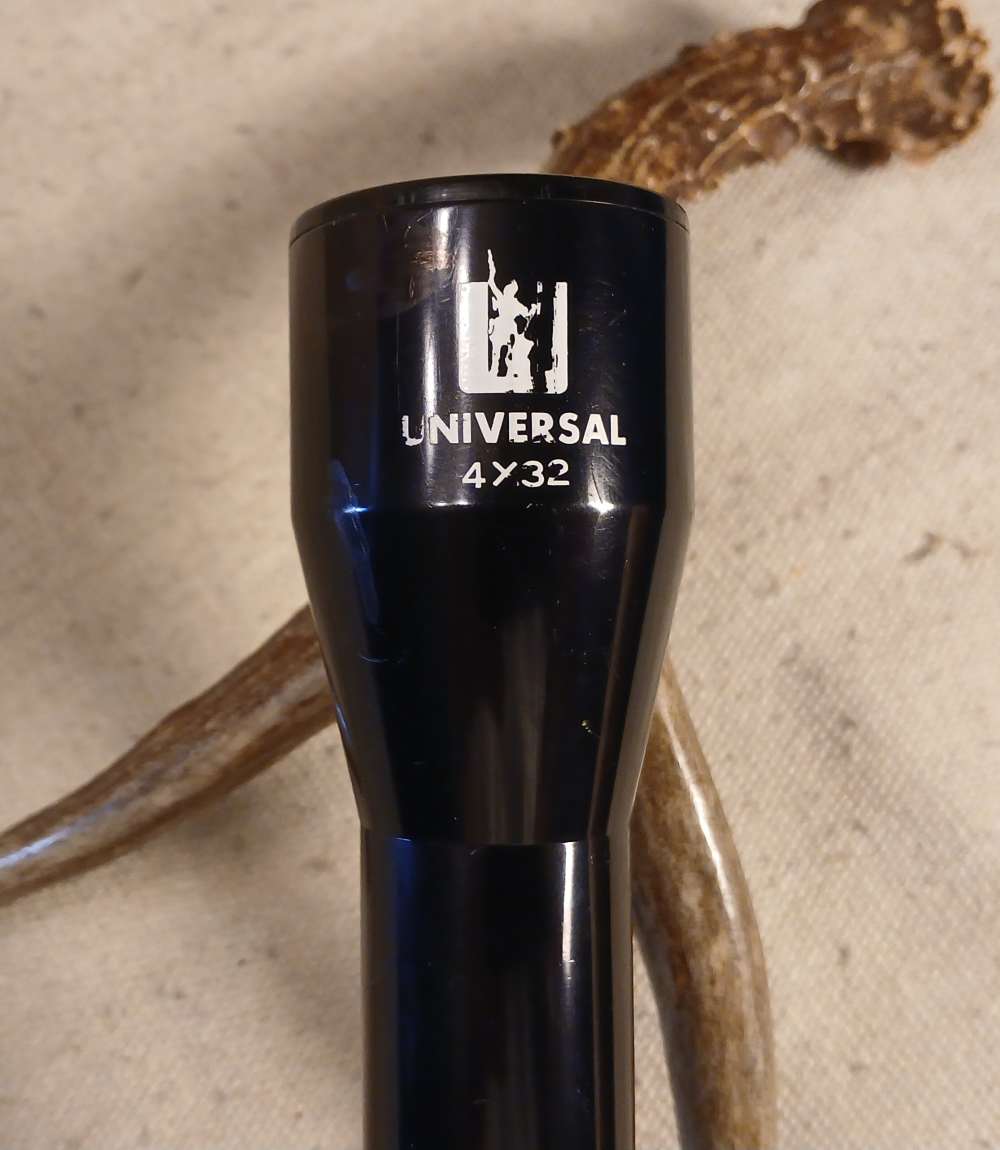 Universal 4x32 Rifle Scope Japan vintage Fine Cross Hairs very nice #10-img-1