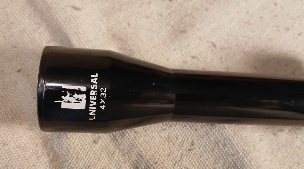 Universal 4x32 Rifle Scope Japan vintage Fine Cross Hairs very nice #10-img-2