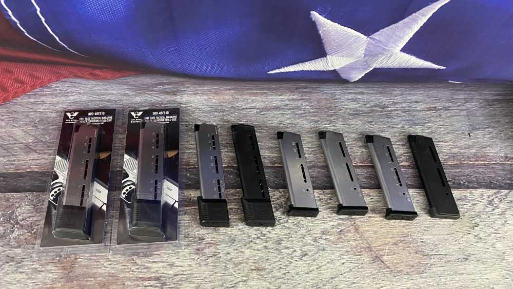 8 - Wilson Combat 1911 45acp magazines 10 rds & 8 rds. 5 new and 3 used-img-5
