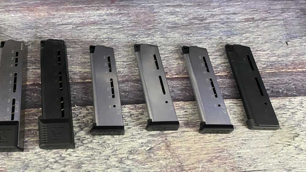 8 - Wilson Combat 1911 45acp magazines 10 rds & 8 rds. 5 new and 3 used-img-4