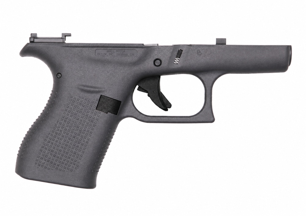 Glock 42 380acp complete frame Rare Gray finish-img-0