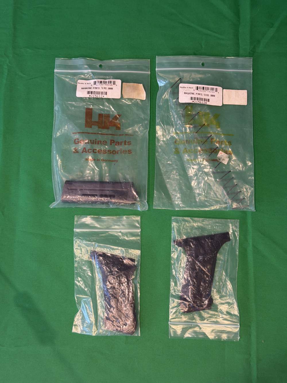 HK P7  P7M13 ORIGINAL GERMANY SPARE PARTS LOT, THE KIT EVERY P7 OWNER NEEDS-img-2