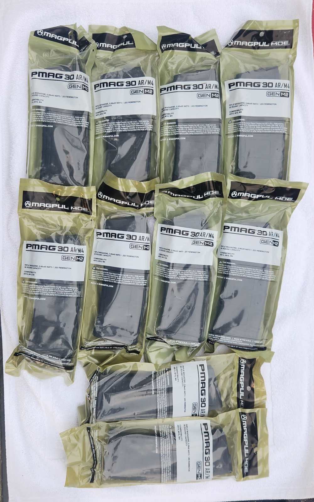 10 Magpul MOE Gen 2 30-round magazine for AR15/M4-img-0